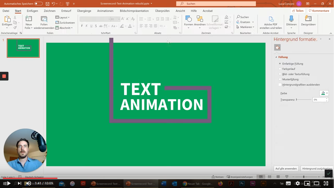 Animationsvideo PPT 2