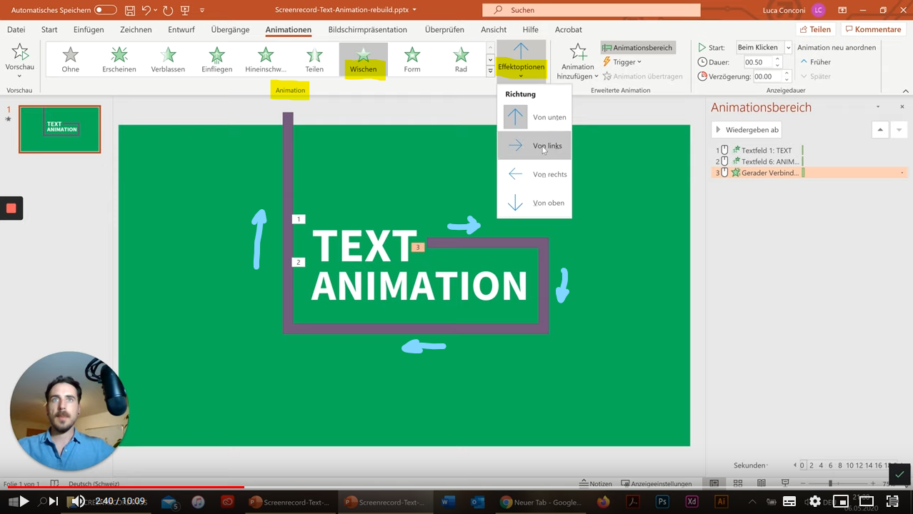 Animationsvideo PPT 3